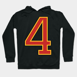 Rashee Rice KC Number 4 JERSEY-1 Hoodie